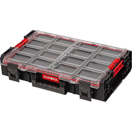 Organisateur tr&egrave;s grand avec cloisons en mousse &agrave; plusieurs couches Arx, 23" x 15-1/5" x 5", Noir MAS Chibougamau
