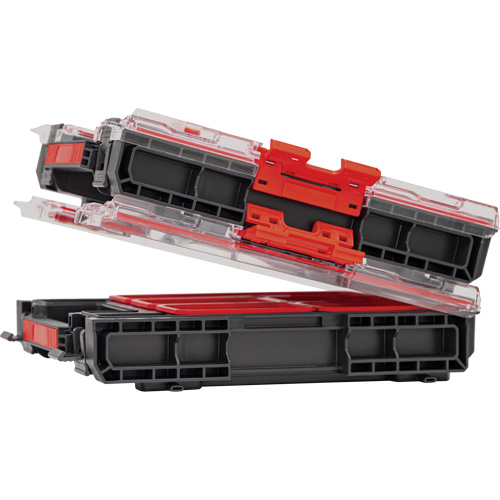 Organisateur moyen avec bacs Arx, 10-3/10" x 14-3/10" x 3", Noir MAS Chibougamau