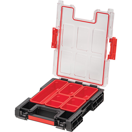 Organisateur moyen avec bacs Arx, 10-3/10" x 14-3/10" x 3", Noir MAS Chibougamau