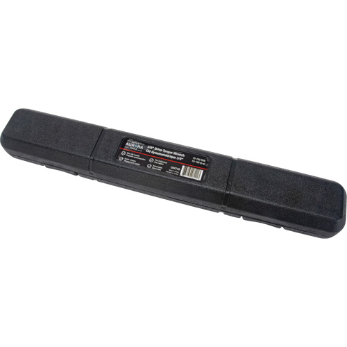 72-Tooth Torque Wrench, Click, 3/8" Square Drive, 10 - 100 ft-lbs. MAS Chibougamau