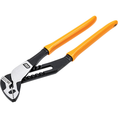 PITBULL K9 Straight Jaw Dipped Handle Tongue & Groove Pliers, 10" MAS Chibougamau