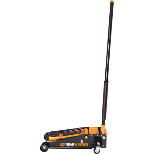 Heavy-Duty Floor Jack, 3 Ton(s) Capacity, 5-1/4" Lowered, 18-1/4" Raised, Manual Hydraulic MAS Chibougamau
