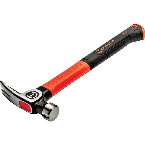 General Purpose Hammer, 16 oz., Fibreglass/Cushion Handle, 14" L MAS Chibougamau