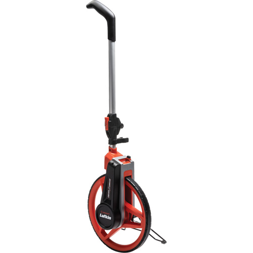 Roue d'arpentage SAE professionnelle Centerline, 12"/30.48 cm, Gamme de 10 000', Pieds MAS Chibougamau