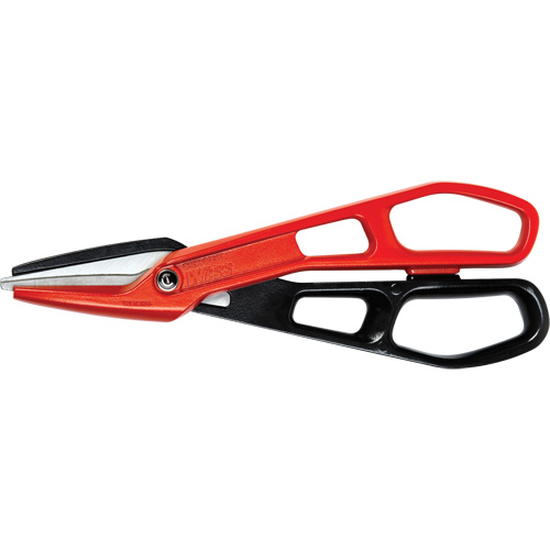 Lightweight Aluminum Tinner Snips, 3" Cut Length, Straight Cut MAS Chibougamau