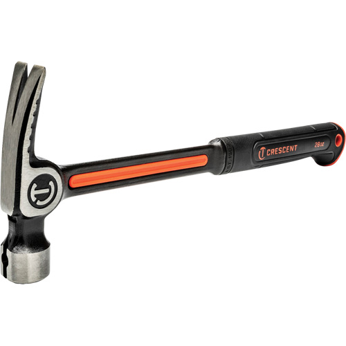 Milled-Face Framing Hammer, 28 oz., Solid Steel Handle, 16" L MAS Chibougamau