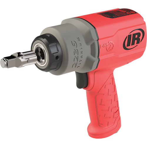 Red Air Impact Wrench, 1/2" Drive, 1/4" NPT Air Inlet, 7500 No Load RPM MAS Chibougamau