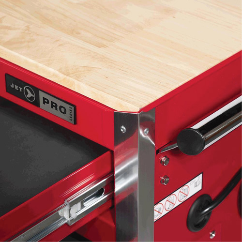 PRC4211 Armoire roulante de s&eacute;rie Pro, 11 tiroirs, 42" la x 18" p x Rouge MAS Chibougamau