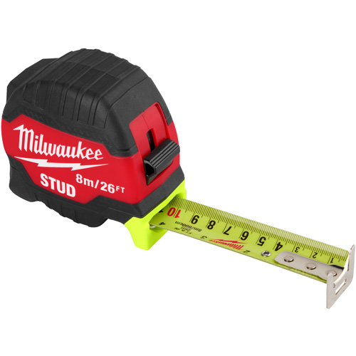 Stud Tape Measure, 1-5/16" x 26' MAS Chibougamau
