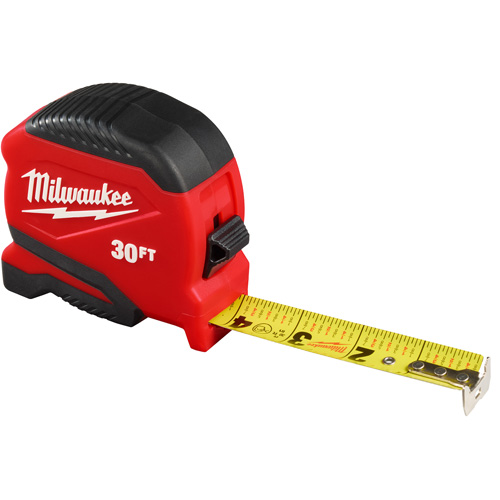 Ruban &agrave; mesurer compact, 1" x 30' MAS Chibougamau