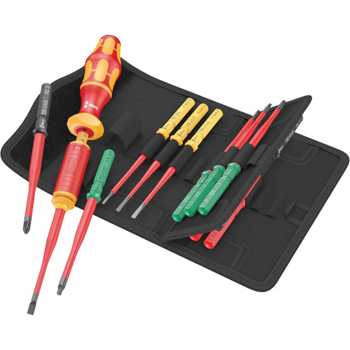 15-Piece Kraftform Kompakt Torque VDE Blade Set, 1000 V MAS Chibougamau