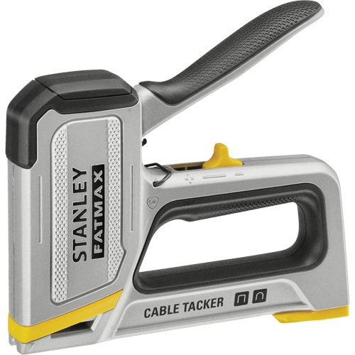 FATMAX&reg; 2-in-1 Cable Tacker, 8 mm/10 mm/11 mm/12 mm/14 mm Staples MAS Chibougamau