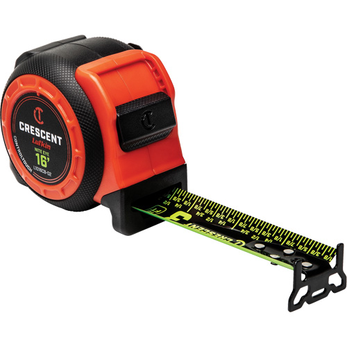  CONTROLTOUCH NITE EYE Tape Measure, 1-3/16" x 16', SAE Graduations MAS Chibougamau