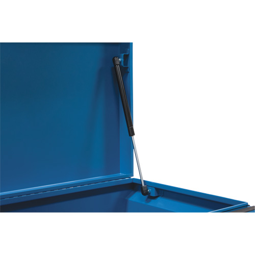 Coffre &agrave; outils de chantier, 33" x 20-3/10" x 18-3/10", Acier, Bleu MAS Chibougamau