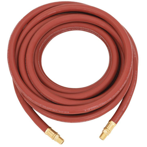 Tuyau AH3850RB, Air, Caoutchouc, 3/8" dia. x 50', 300 psi, 1/4 NPT MAS Chibougamau