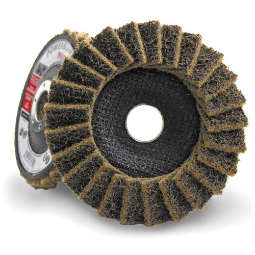 POWERBLEND SCD Surface Conditioning Flap Disc, 4-1/2" x 7/8", Type 29, Coarse Grit MAS Chibougamau