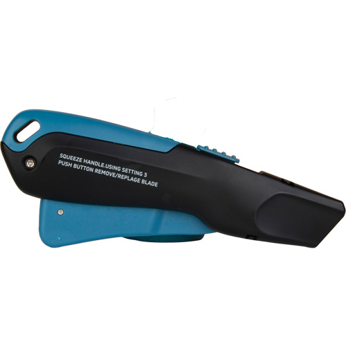 Retractable Safety Knife , Stainless Steel, Heavy-Duty, Plastic/Aluminum Handle MAS Chibougamau