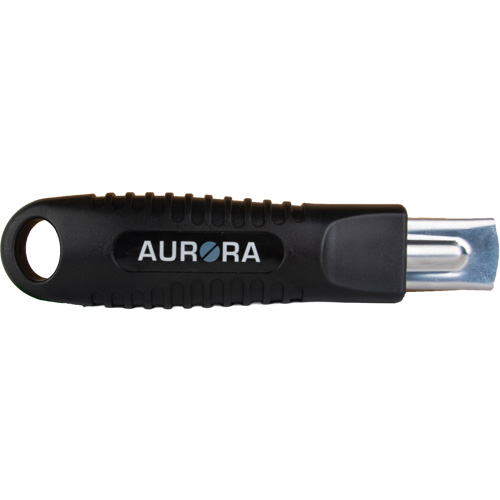 Standard-Duty Retractable Safety Knife, Stainless Steel, Rubber Handle MAS Chibougamau