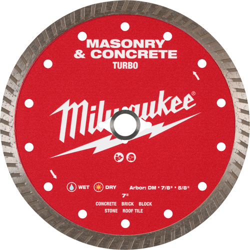 Turbo Masonry & Concrete Diamond Blade MAS Chibougamau