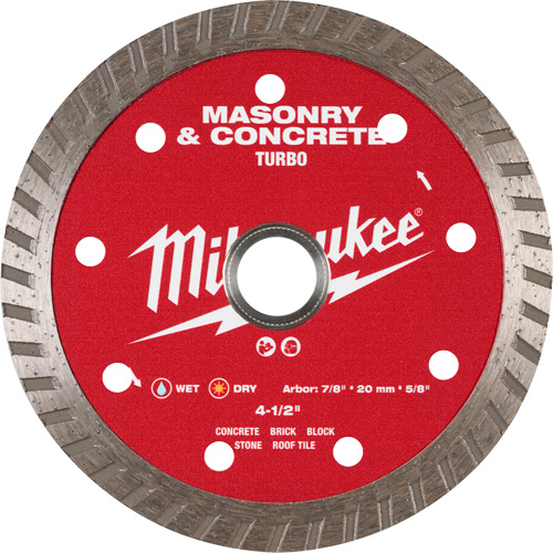 Turbo Masonry & Concrete Diamond Blade MAS Chibougamau