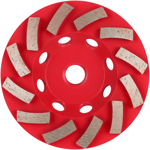 DIAMOND MAX Turbo 12-Segment Diamond Cup Wheel MAS Chibougamau