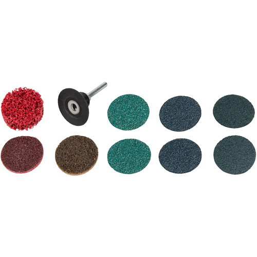 10-Piece 2" Quick Change Disc Kit MAS Chibougamau