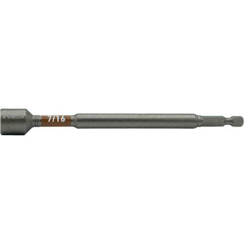 Tourne-&eacute;crou Impactech, Embout 7/16", Prise 1/4", 6" lo, Magn&eacute;tique MAS Chibougamau