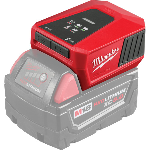 M18 TOP-OFF Charger & Power Supply, 18 V, Lithium-Ion MAS Chibougamau