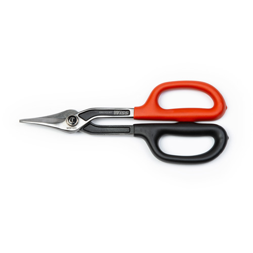 Duckbill Pattern Tinner Snips, 2" Cut Length, Straight Cut MAS Chibougamau