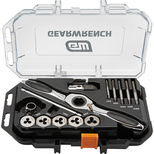SAE Ratcheting Tap & Die Set, 15 Pieces MAS Chibougamau