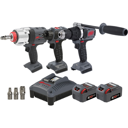 Ensemble de marteau perforateur, tournevis & tournevis &agrave; chocs, Lithium-ion, 20 V MAS Chibougamau