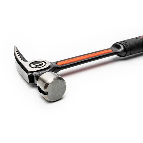 Smooth-Face Framing Hammer, 22 oz., Solid Steel Handle, 16" L MAS Chibougamau