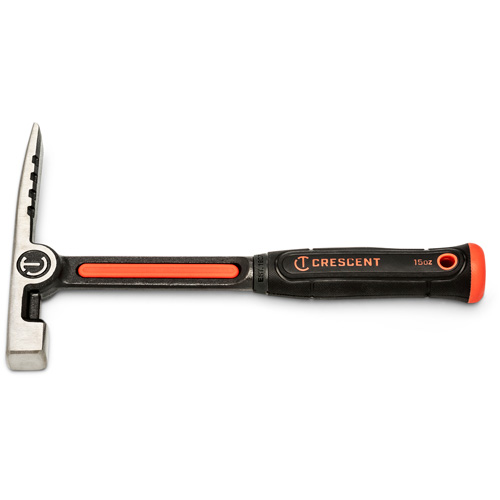 Brick Hammer, 15 oz., Solid Steel Handle, 7" L MAS Chibougamau
