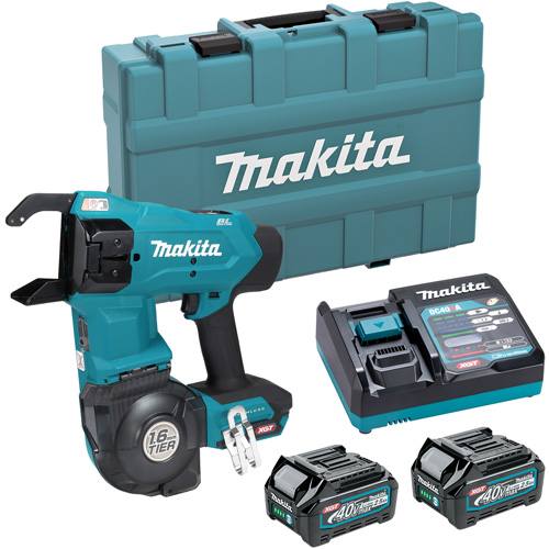 Trousse outil &agrave; lier les barres darmature sans balai 40Vmax XGT MAS Chibougamau