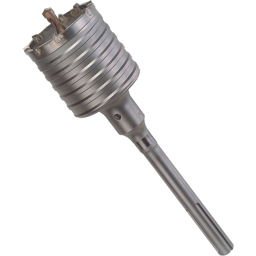 Foret-tr&eacute;pan pour marteau perforateur, 2-5/8", Profondeur de la coupe de 7" MAS Chibougamau