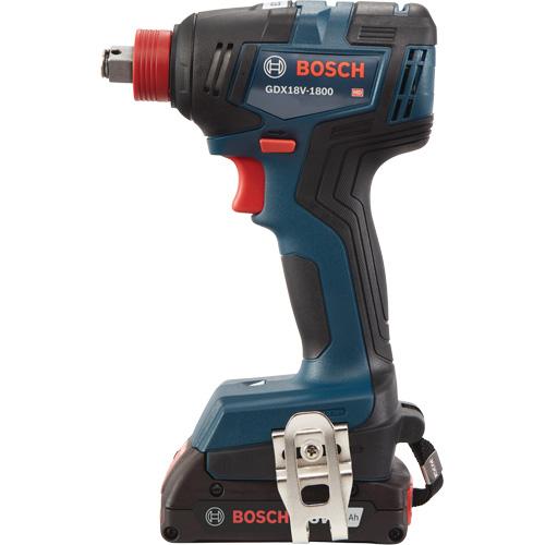 Two-In-One Bit/Socket Impact Driver/Wrench Kit, 1/2", 1800 in-lbs. Max. Torque, 18 V, Lithium-Ion MAS Chibougamau