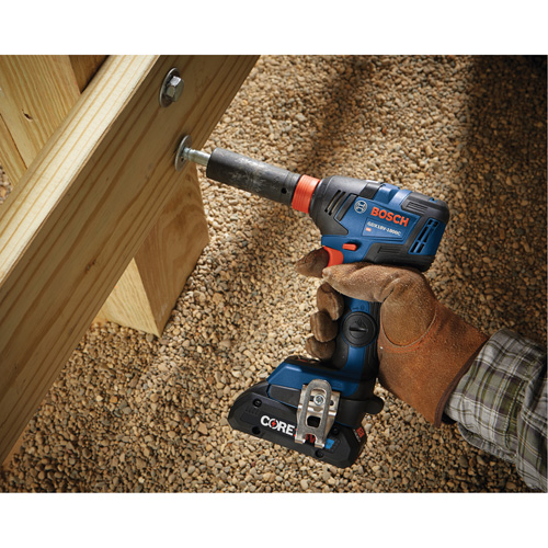 Two-In-One Bit/Socket Impact Driver/Wrench Kit, 1/2", 1800 in-lbs. Max. Torque, 18 V, Lithium-Ion MAS Chibougamau