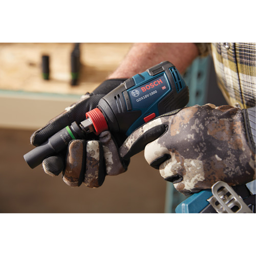 Two-In-One Bit/Socket Impact Driver/Wrench Kit, 1/2", 1800 in-lbs. Max. Torque, 18 V, Lithium-Ion MAS Chibougamau
