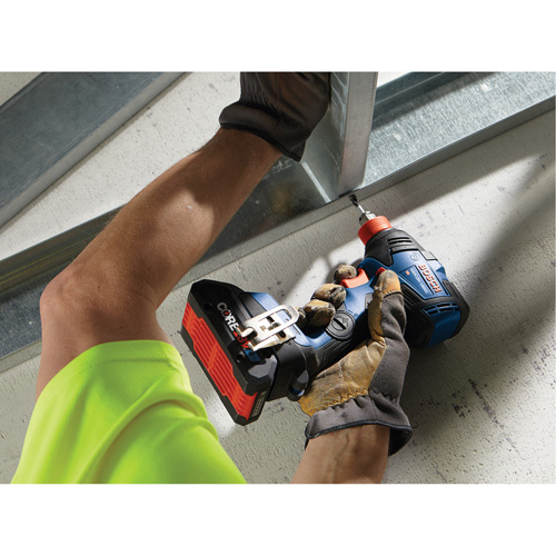 Two-In-One Bit/Socket Impact Driver/Wrench Kit, 1/2", 1800 in-lbs. Max. Torque, 18 V, Lithium-Ion MAS Chibougamau