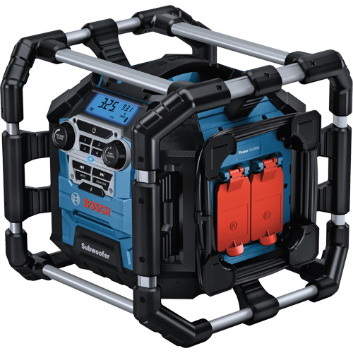 Jobsite Radio with Bluetooth&reg; 5.0 & Power Station, Lithium-Ion, 18 V MAS Chibougamau