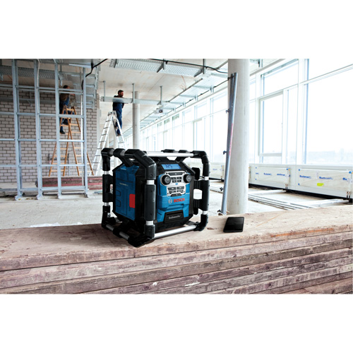 Jobsite Radio with Bluetooth&reg; 5.0 & Power Station, Lithium-Ion, 18 V MAS Chibougamau