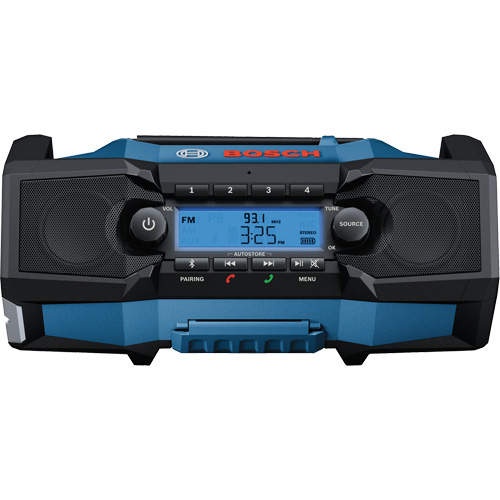 Radio de chantier compacte avec Bluetooth 5.0, Lithium-ion, 18 V MAS Chibougamau