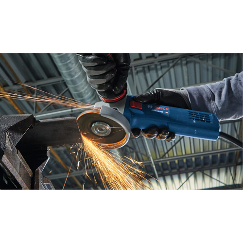 Ergonomic Angle Grinder, 4-1/2", 120 V, 10 A, 11000 RPM MAS Chibougamau