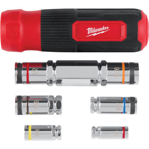 Tournevis multi-&eacute;crous HOLLOWCORE 7-en-1, 9-9/100" lo, Magn&eacute;tique MAS Chibougamau
