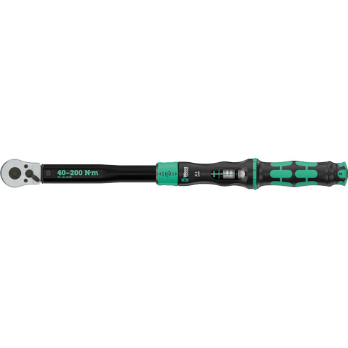 Adjustable Click-Torque Lock C 3 Torque Wrench with Torque Lock Function, Click, 1/2" Square Drive, 30 - 146 lbf. Ft MAS Chibougamau