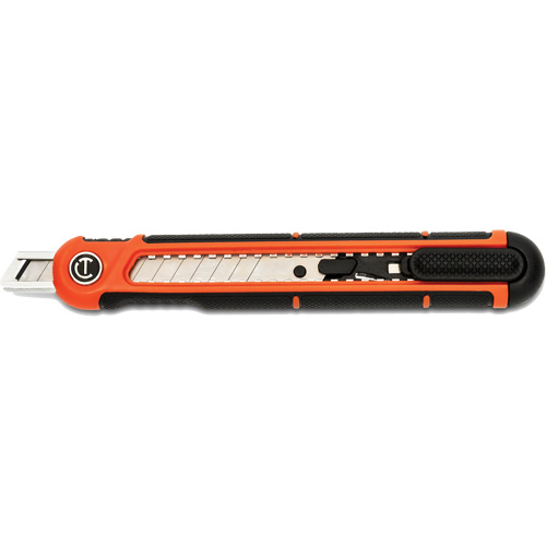 9mm Snap Off Blade Retractable Knife, Steel, Plastic Handle MAS Chibougamau