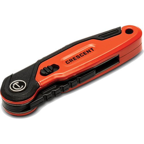Couteau utilitaire pliant, 1" lame, lame en Acier, poign&eacute;e en Aluminium MAS Chibougamau