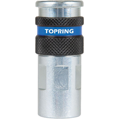 Raccord industriel rapide QUIKSILVER 2, Acier zingu&eacute;, 1/4", NPT femelle, 362 PSI MAS Chibougamau