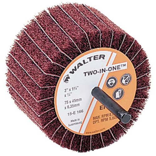 Meule &agrave; lamelles abrasives Two-In-One MAS Chibougamau