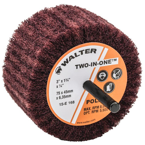 Meule &agrave; lamelles abrasives Two-In-One MAS Chibougamau